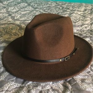 Belted Brown Fedora